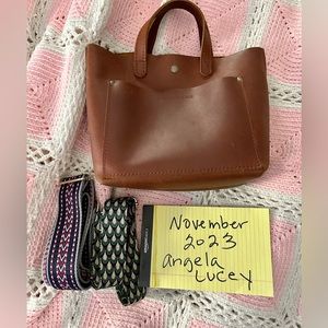 Portland Leather Goods Mini Crossbody Honey